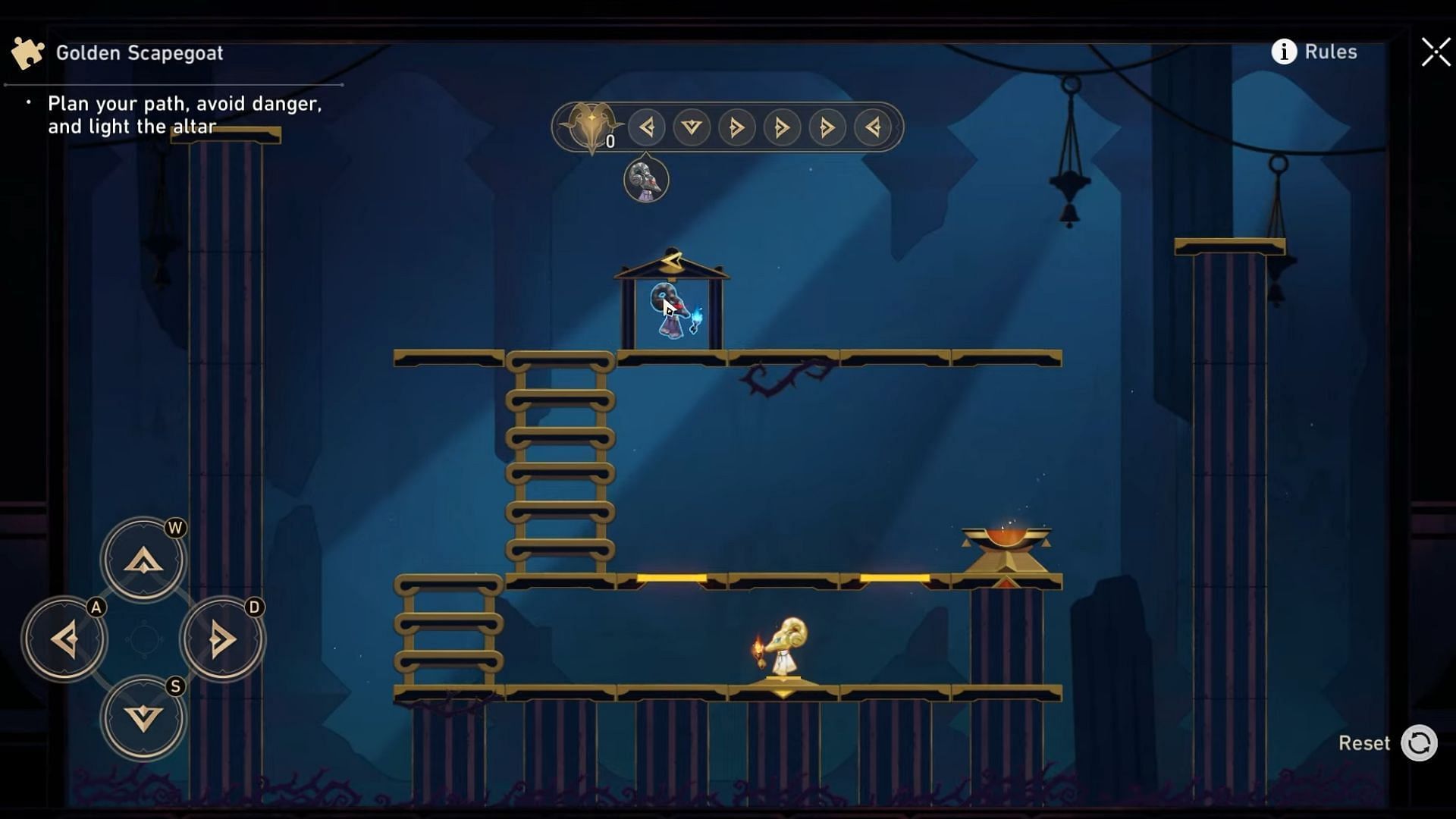 Third Golden Scapegoat puzzle solution (Image via HoYoverse)